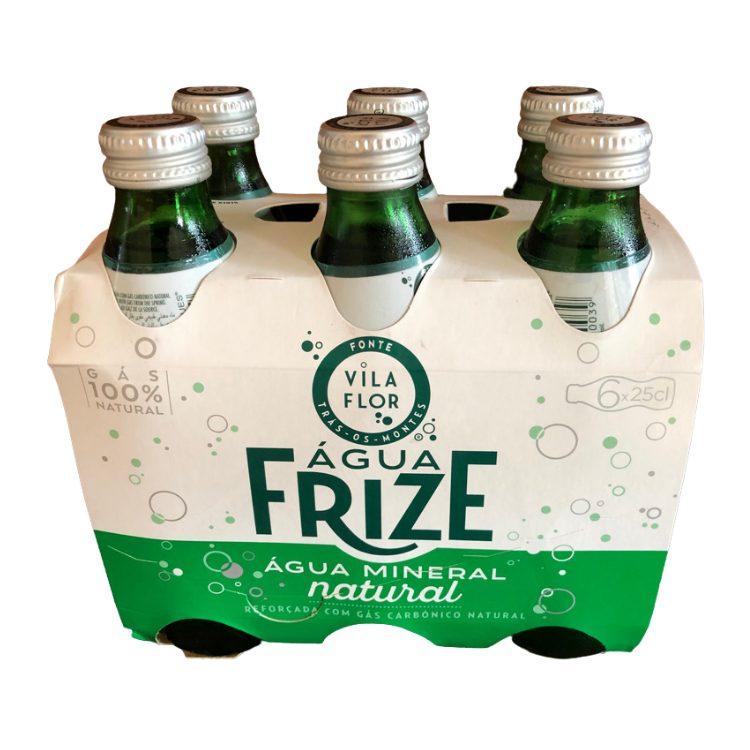 6 Pack of Agua Frize Mineral Water