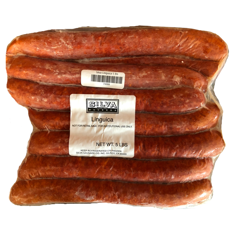 Calories in All Beef Hot Links from Silva