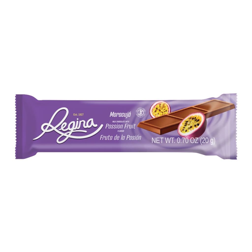 Regina Chocolate Bar - Passion Fruit (Maracuja) Flavor