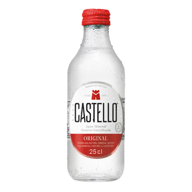 Castello Carbonated Natural Mineral Water - Single