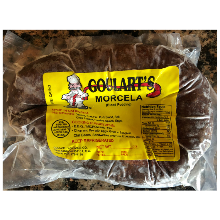 Goulart's Morcela (Blood Pudding)