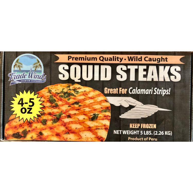 Trade Winds Squid/Calamari Steaks