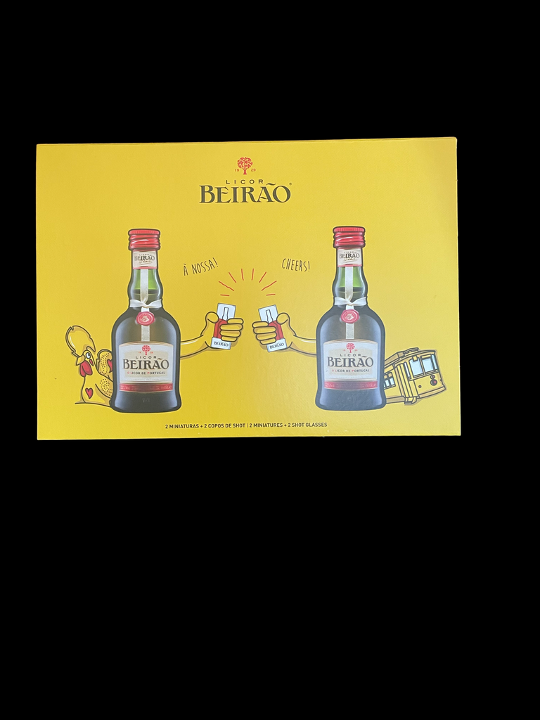 Beirao mini's  with shot glasses